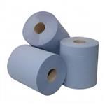 Tulp Midirol poetspapier- 1 laags Blauw rec (6 rol)